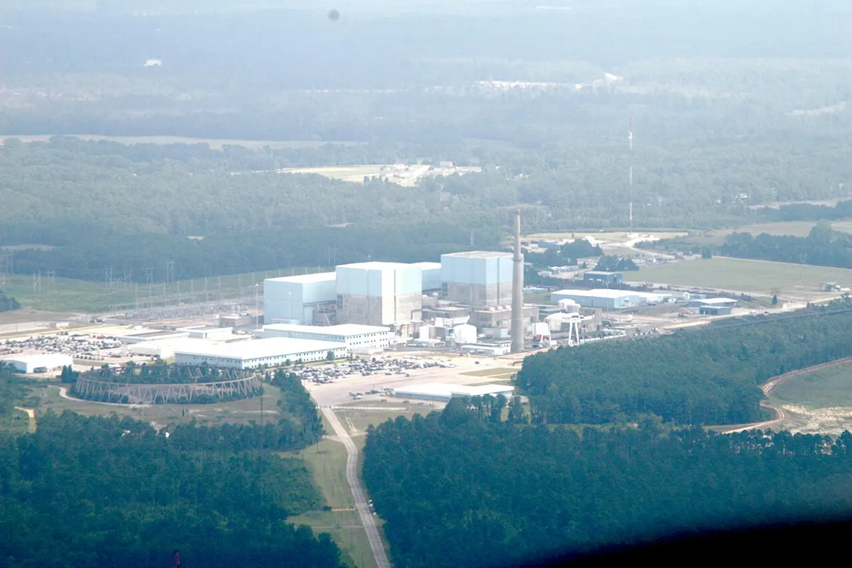 Brunswick Nuclear Power Plant near Southport, North Carolina