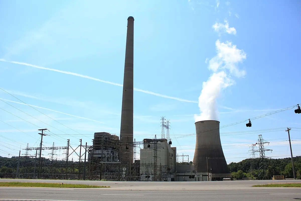 Big Sandy Power Plant in Lawrence County, Kentucky