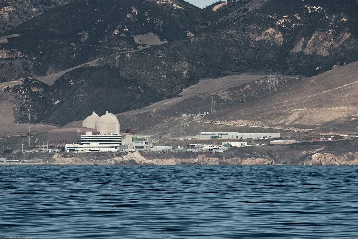 Diablo Canyon Power Plant on the California coast near Avila Beach