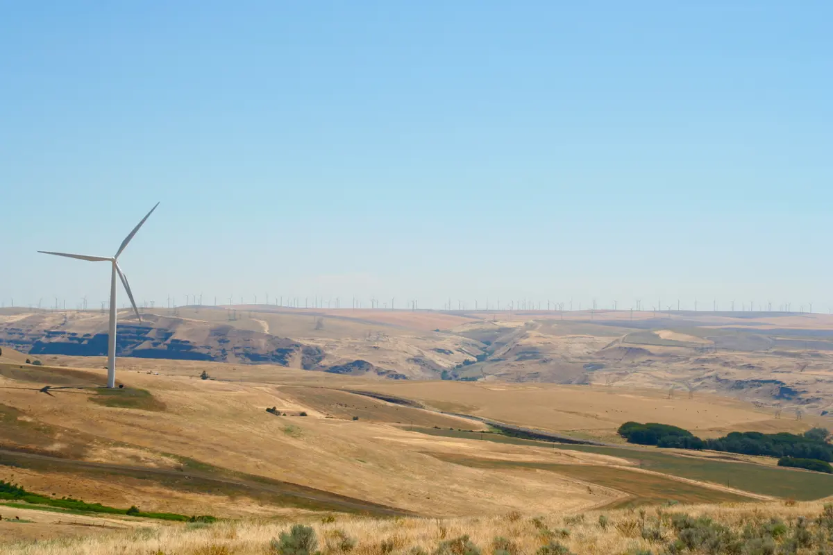 Windy Point/Windy Flats wind farm in southern Washington state