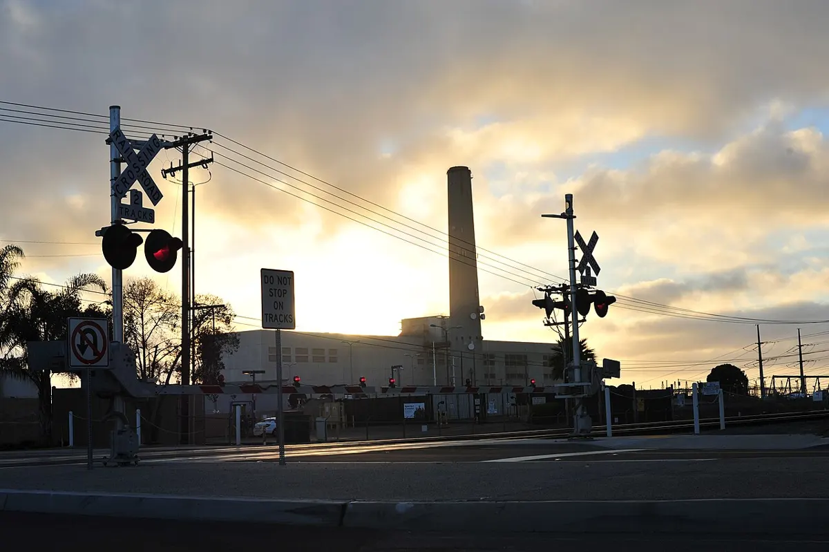 Encina Power Plant in Carlsbad, California, operated by San Diego Gas & Electric