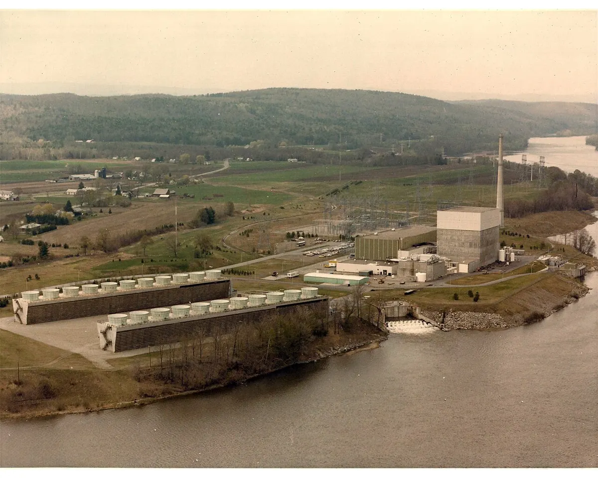 Vermont Yankee nuclear power plant in Vernon, Vermont